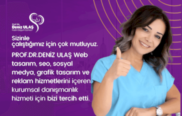 Prof.Dr. Deniz Ulaş ile çalışmaktan dolayı çok mutluyuz.